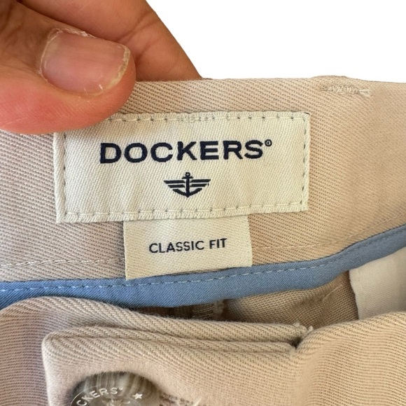 Docker Men's Classic Fit Light‎ Karki Pants  Size W34/L30 - Picture 3 of 10